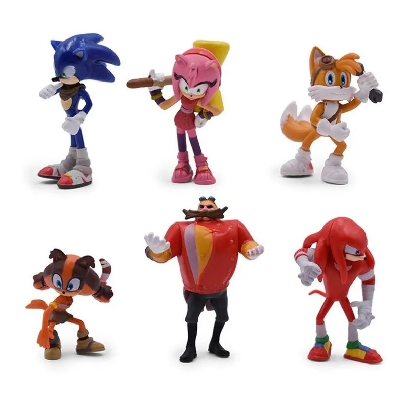 Foto 3 pulgar | Set De Figuras De Acción Sonic De 6 A 7 Cm Con Caja De 6 Figuras Para Niños Y 3 Años - Venta Internacional.