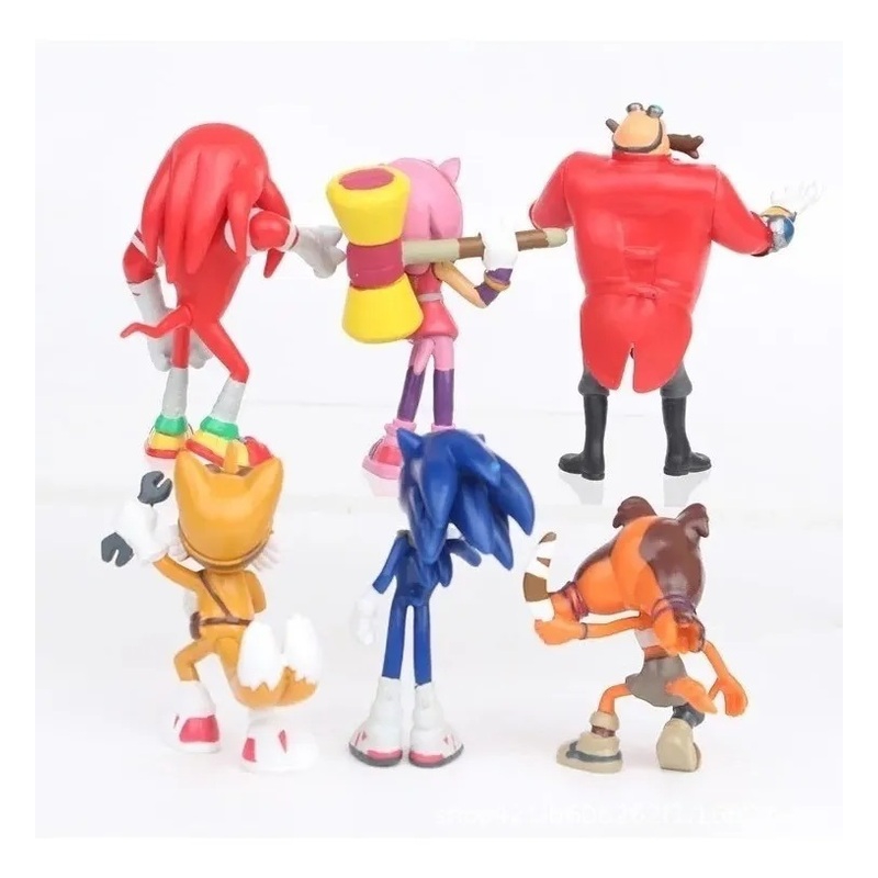 Foto 4 pulgar | Set De Figuras De Acción Sonic De 6 A 7 Cm Con Caja De 6 Figuras Para Niños Y 3 Años - Venta Internacional.