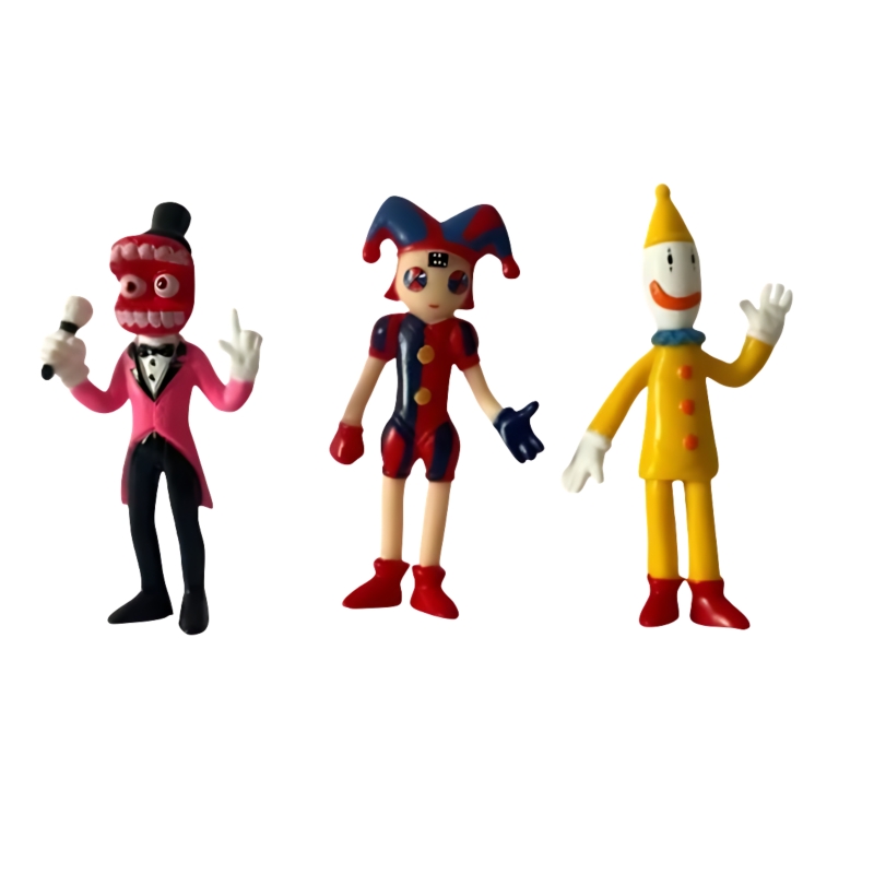 Foto 3 pulgar | Figuras The Amazing Digital Circus 6 Piezas-Venta Internacional