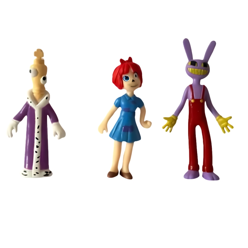 Foto 4 pulgar | Figuras The Amazing Digital Circus 6 Piezas-Venta Internacional