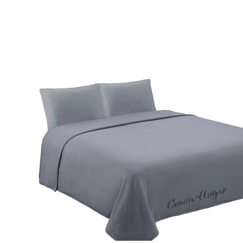 Juego De Ropa De Cama King Size Polar Fleece Grey Savannah - Venta Internacional.