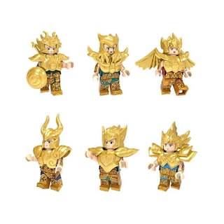 Foto 1 | Set De Bloques De Construcción Compatible Con Gold Knights Zodiac Lego - Venta Internacional.
