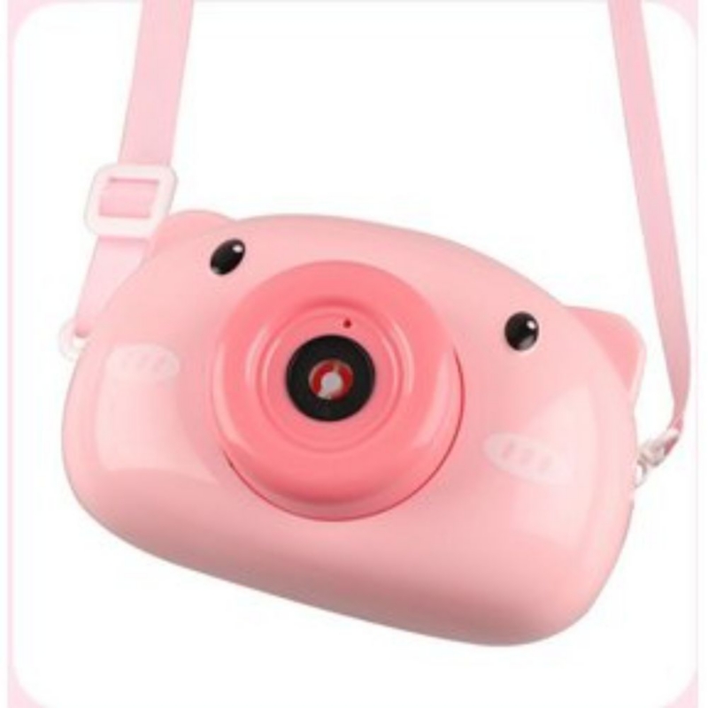 Foto 1 | Cámara De Juguete Bubble Para Niños Piggy Con Líquido De Burbujas - Venta Internacional.