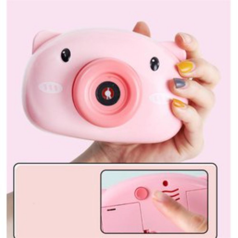 Foto 5 | Cámara De Juguete Bubble Para Niños Piggy Con Líquido De Burbujas - Venta Internacional.