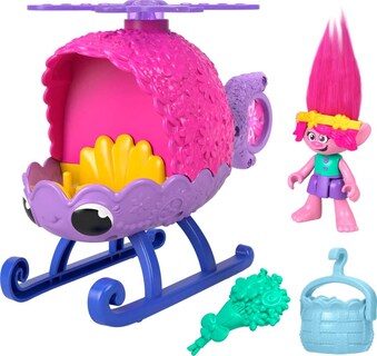 Foto 1 | Helicóptero De Juguete Fisher-price Imaginext Dreamworks Trolls Poppy 3-8 Años - Venta Internacional.