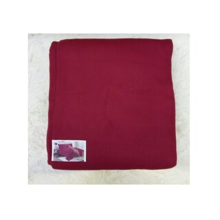 Foto 1 | Sábanas Polar King, Color Burdeo, Con 2 Fundas De Almohada - Venta Internacional.
