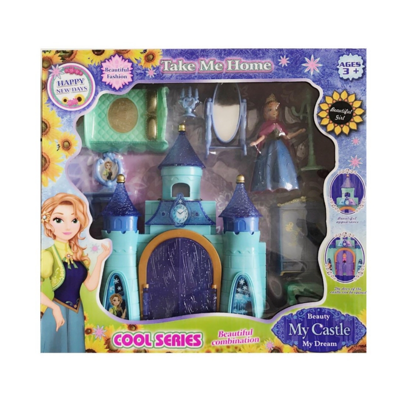 Foto 3 pulgar | Castillo De La Princesa Frozen De Toy House Con Accesorios Y Figura De Ana - Venta Internacional.