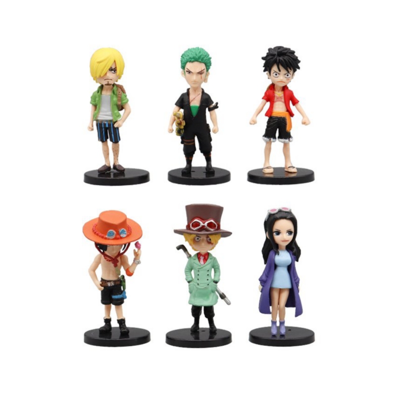 Foto 2 pulgar | Set De Figuras One Piece Toy Doll Collection Anime 6 Figures - Venta Internacional.