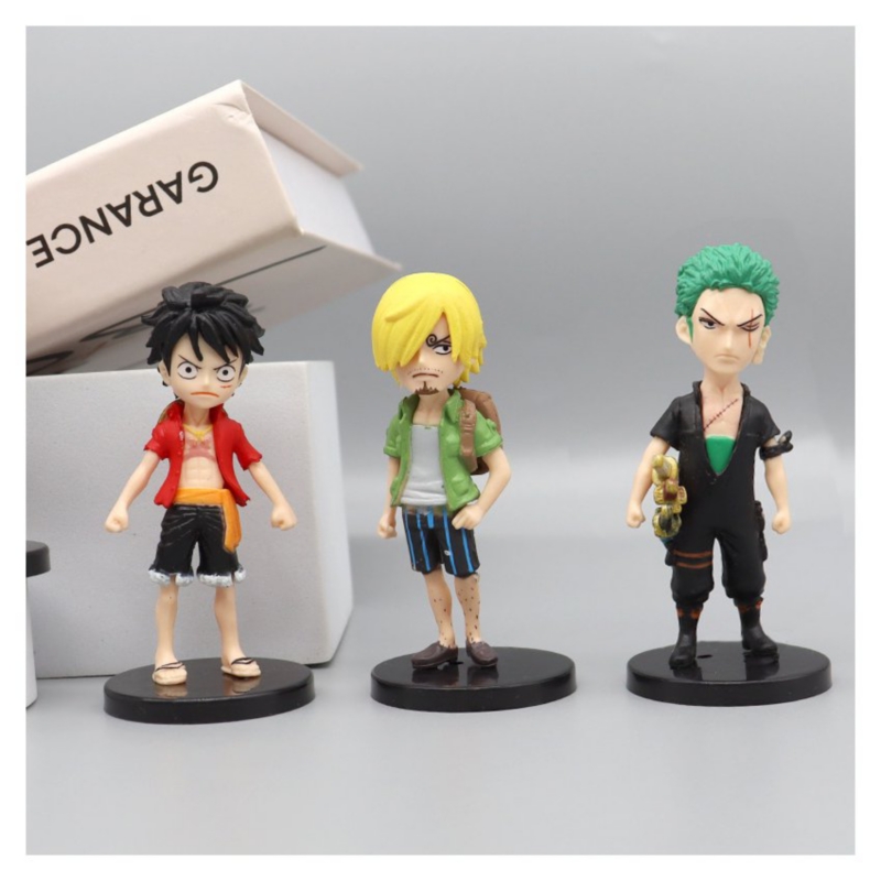 Foto 5 pulgar | Set De Figuras One Piece Toy Doll Collection Anime 6 Figures - Venta Internacional.