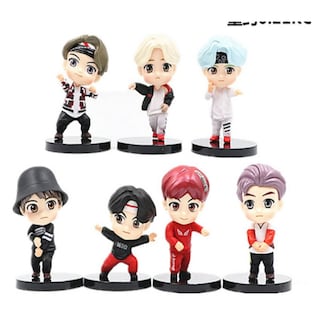 Foto 3 | Set De Muñecos Bts Pop-store House De 7 Piezas Para Coleccionables - Venta Internacional.