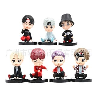 Foto 4 | Set De Muñecos Bts Pop-store House De 7 Piezas Para Coleccionables - Venta Internacional.