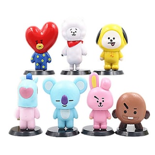 Foto 5 | Set De Muñecos Bts Pop-store House De 7 Piezas Para Coleccionables - Venta Internacional.