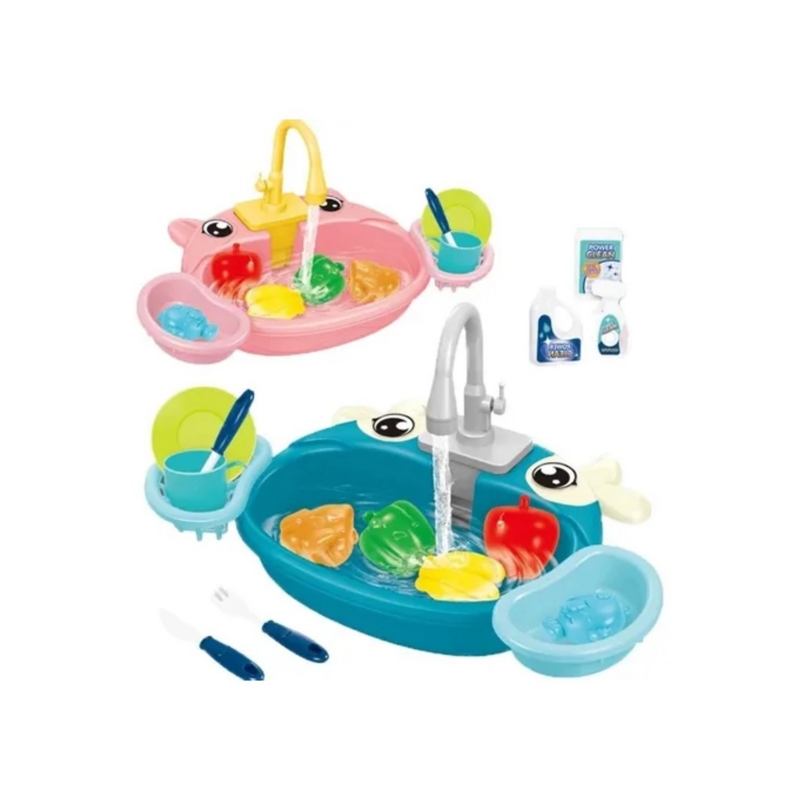 Foto 6 pulgar | Fregadero De Cocina De Juguete Para Lavaplatos Para Niñas De Más De 3 Años - Venta Internacional.