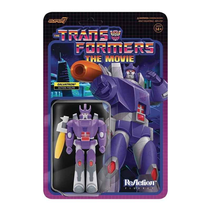 Foto 1 | Figura De Acción Transformers The Movie Galvatron 9,5 Cm - Venta Internacional.