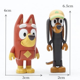 Foto 6 | Pack De Figuras De Acción Bluey And Friends X12 - Venta Internacional.