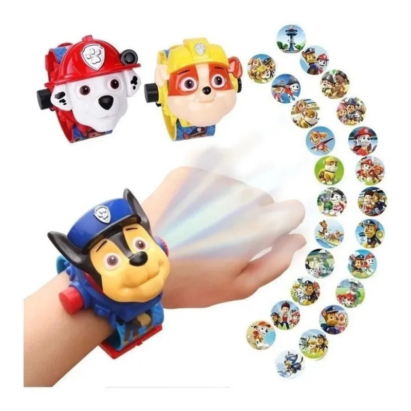 Proyección Digital 3d Para Niños De La Patrulla Canina, Azul - Venta Internacional.
