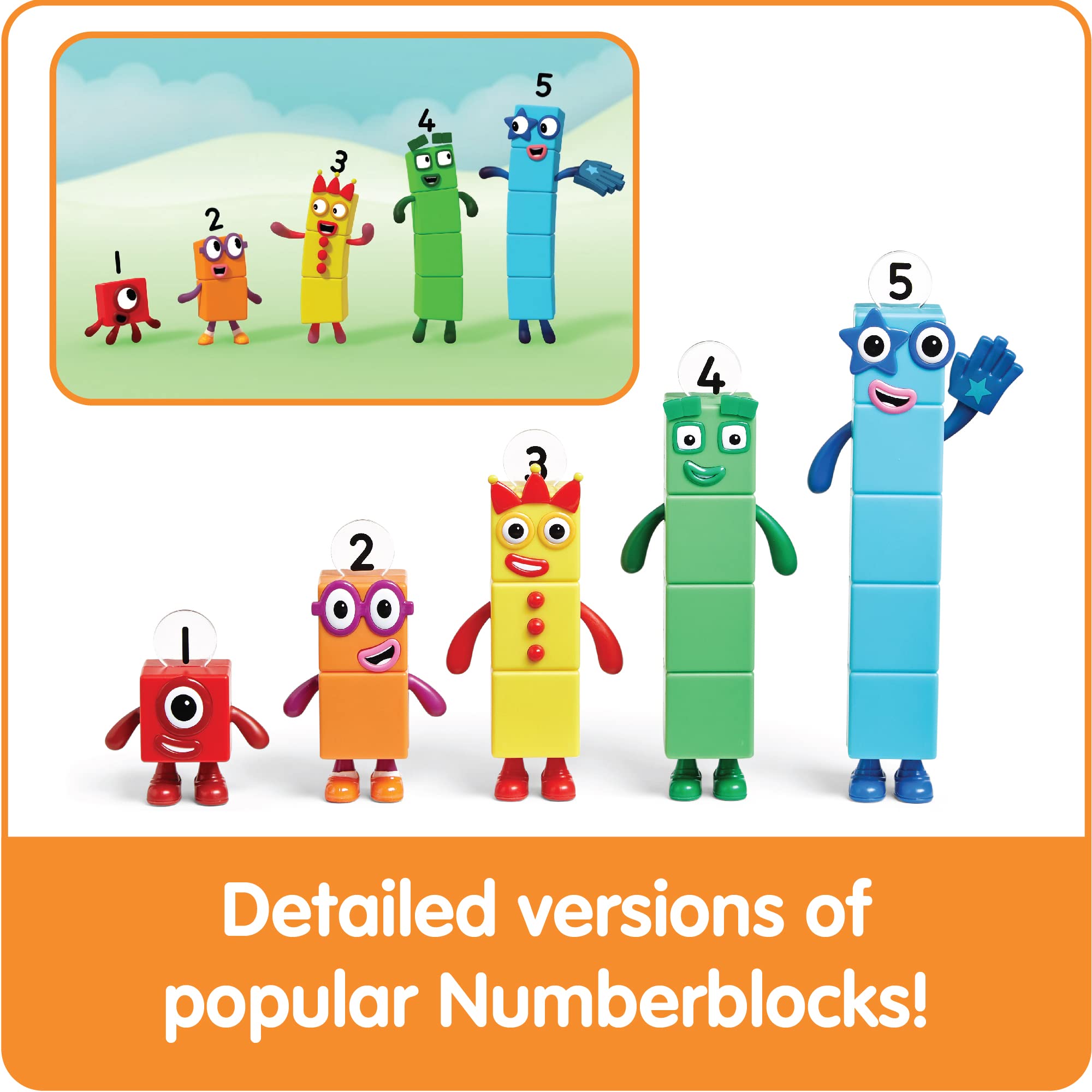 Foto 5 pulgar | Figuras de Juguete Hand2mind Numberblocks Friends - Venta Internacional