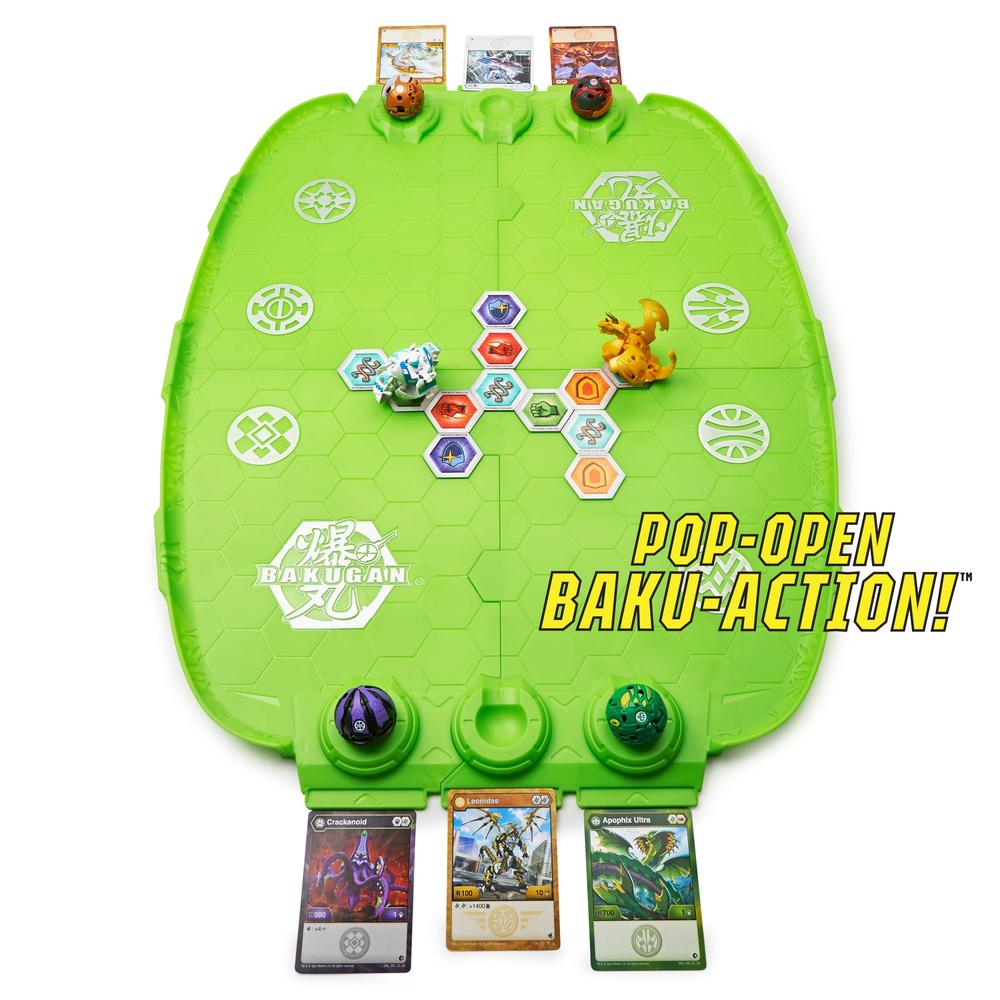 Foto 4 pulgar | Bakugan: Set Campo de Batalla Leonidas