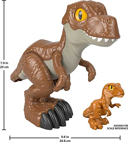 Foto 4 pulgar | Figura De Dinosaurio T.rex Xl De Jurassic World, Para Niños En Edad Preescolar De 3 A 8 Años - Venta Internacional.