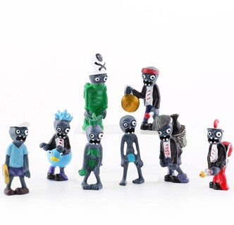 Foto 2 | Set De 17 Figuras De Juguetes Pvz De Plants Vs Zombies Para Niños Y Fanáticos - Venta Internacional.