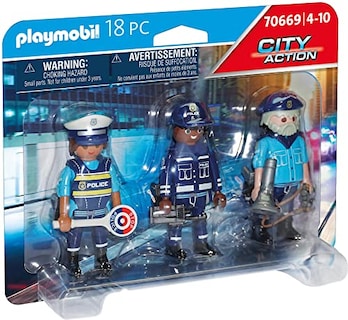 Foto 1 | Playmobil - Set De Figuras De Policía City Action - Venta Internacional.