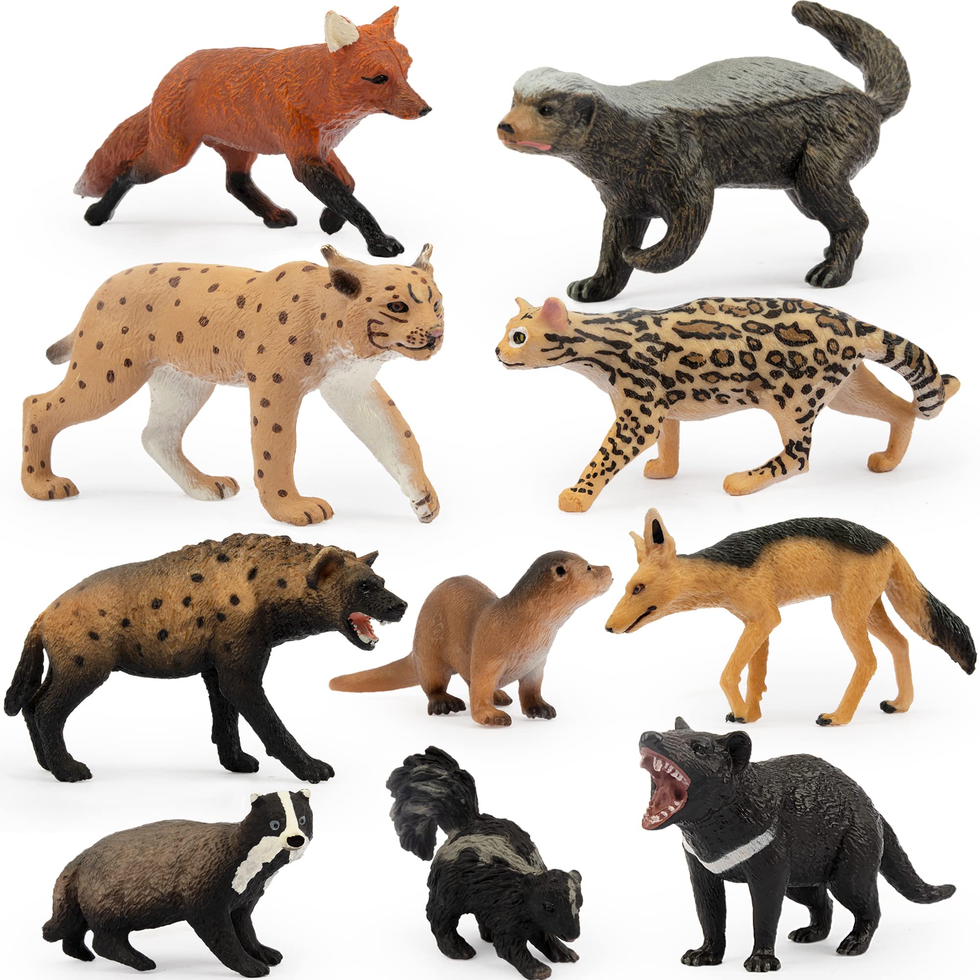 Foto 1 | Juego De Figuras De Animales Toymany Forest Animal, 10 Piezas Para Niños - Venta Internacional.