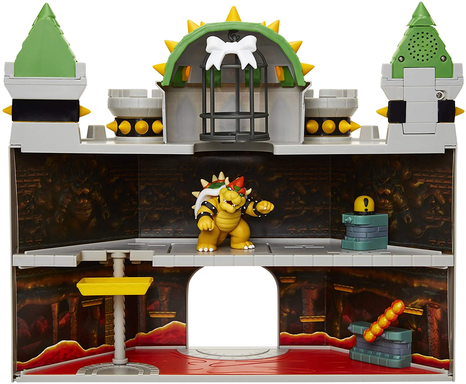 Foto 4 pulgar | Playset: Set De Juego Super Mario Bowser's Castle Con Figura Exclusiva De Bowser - Venta Internacional.