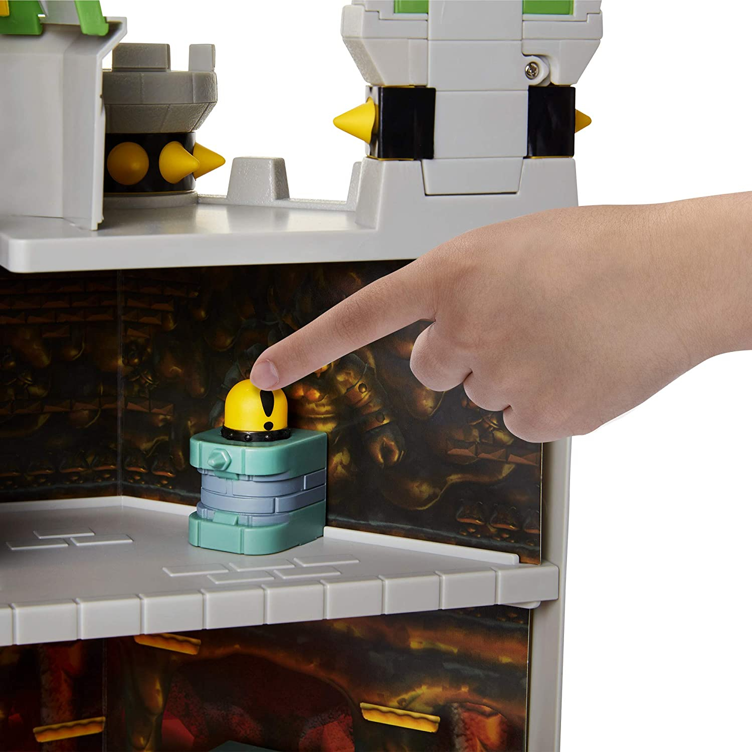 Foto 6 pulgar | Playset: Set De Juego Super Mario Bowser's Castle Con Figura Exclusiva De Bowser - Venta Internacional.
