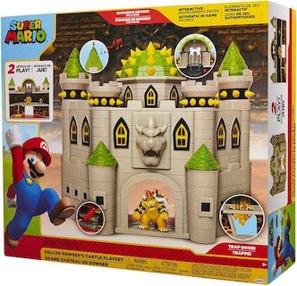 Foto 7 | Playset: Set De Juego Super Mario Bowser's Castle Con Figura Exclusiva De Bowser - Venta Internacional.