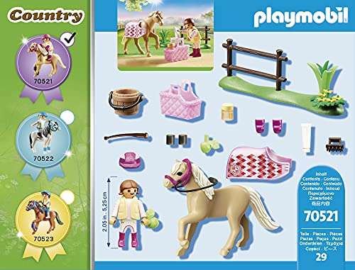 Foto 4 pulgar | Poni De Equitación Alemán Coleccionable Playmobil - Venta Internacional.