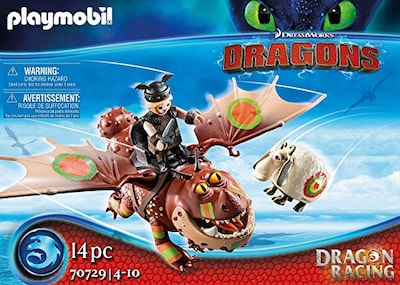 Foto 2 | Playmobil Dragon Racing: Patas De Pez Y Carne - Venta Internacional.
