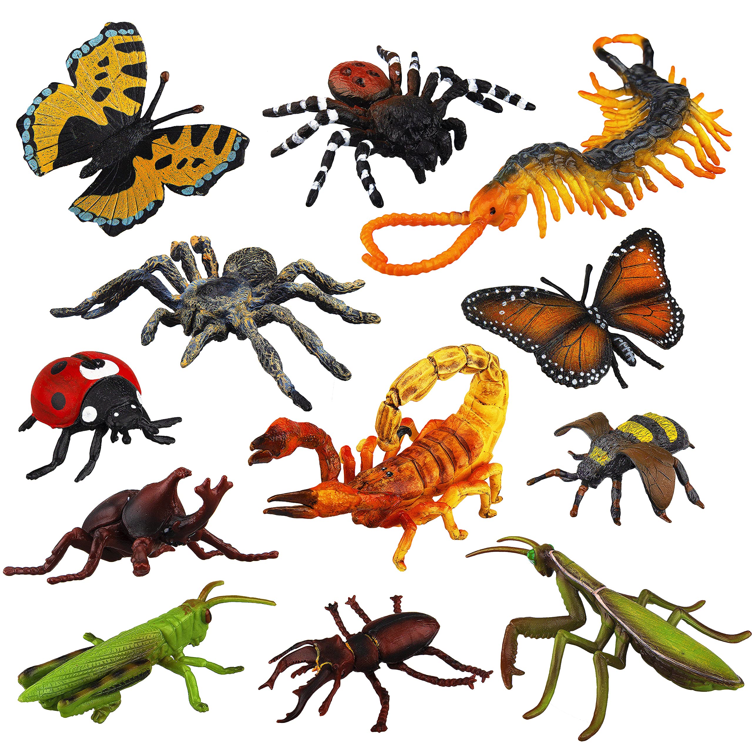 Foto 2 pulgar | Figura De Juguete Toymany Realistic Bugs, 12 Unidades, Para Niños Mayores De 3 Años - Venta Internacional.