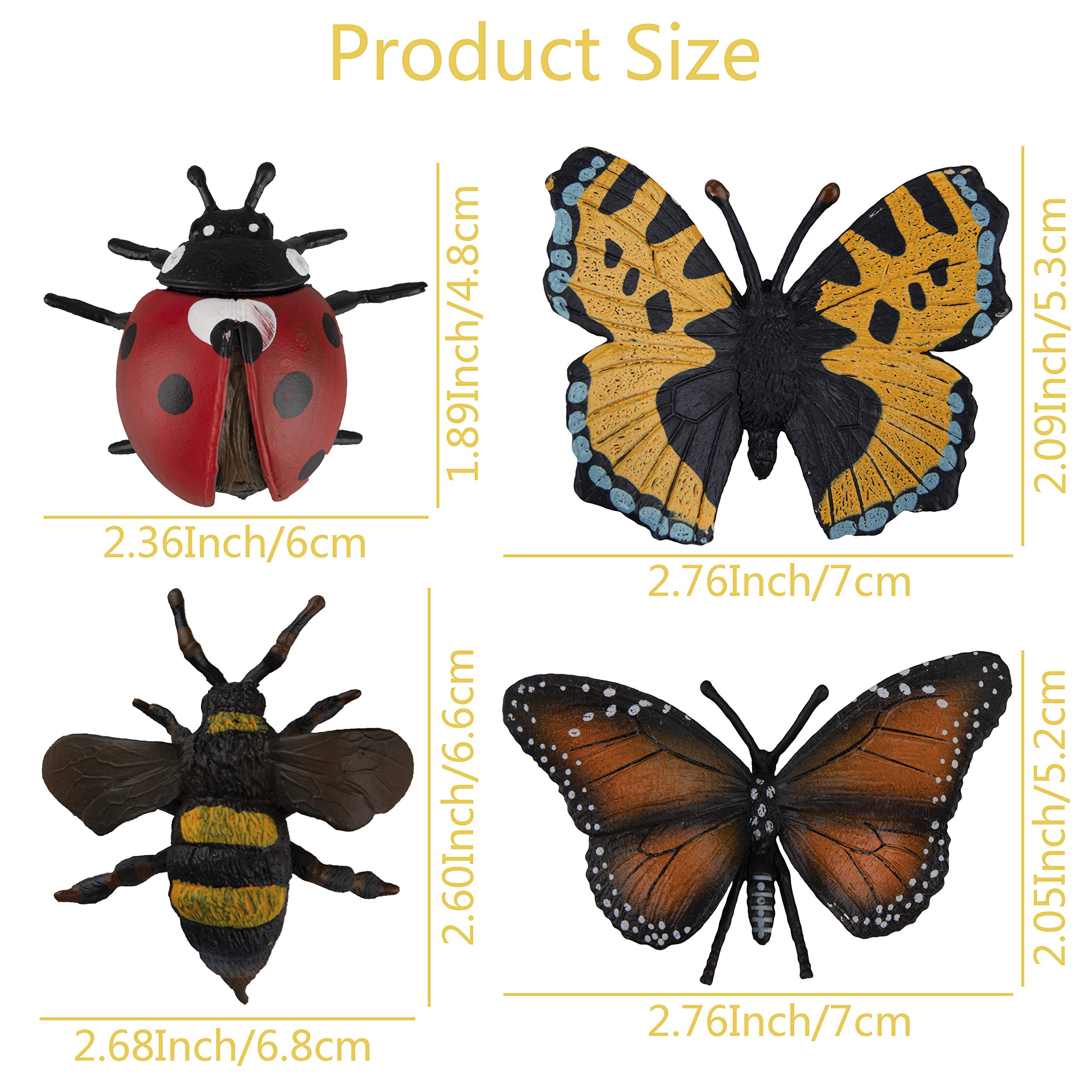 Foto 5 pulgar | Figura De Juguete Toymany Realistic Bugs, 12 Unidades, Para Niños Mayores De 3 Años - Venta Internacional.
