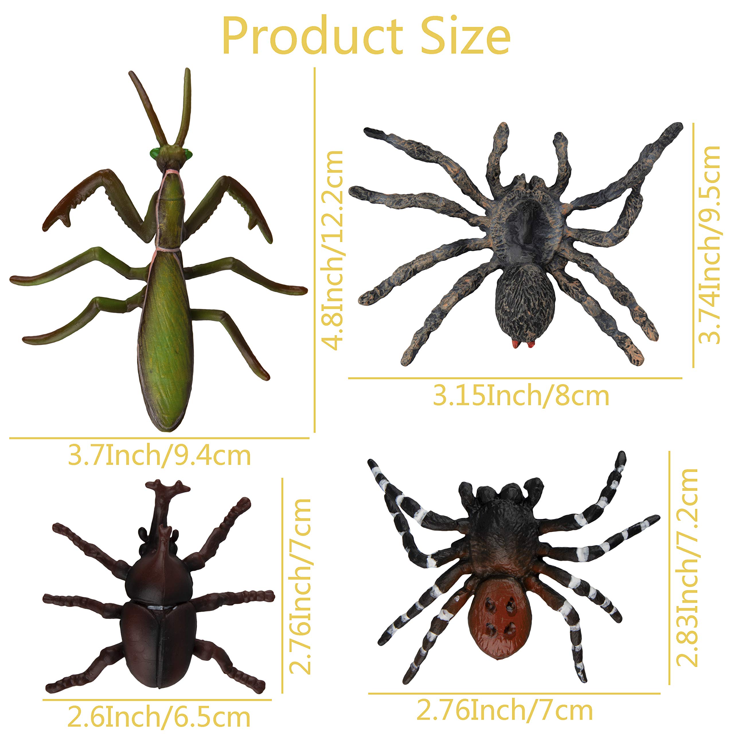 Foto 6 pulgar | Figura De Juguete Toymany Realistic Bugs, 12 Unidades, Para Niños Mayores De 3 Años - Venta Internacional.