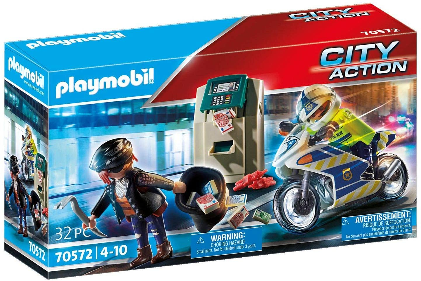 Persecución Del Ladrón De Bancos De Playmobil - Venta Internacional.