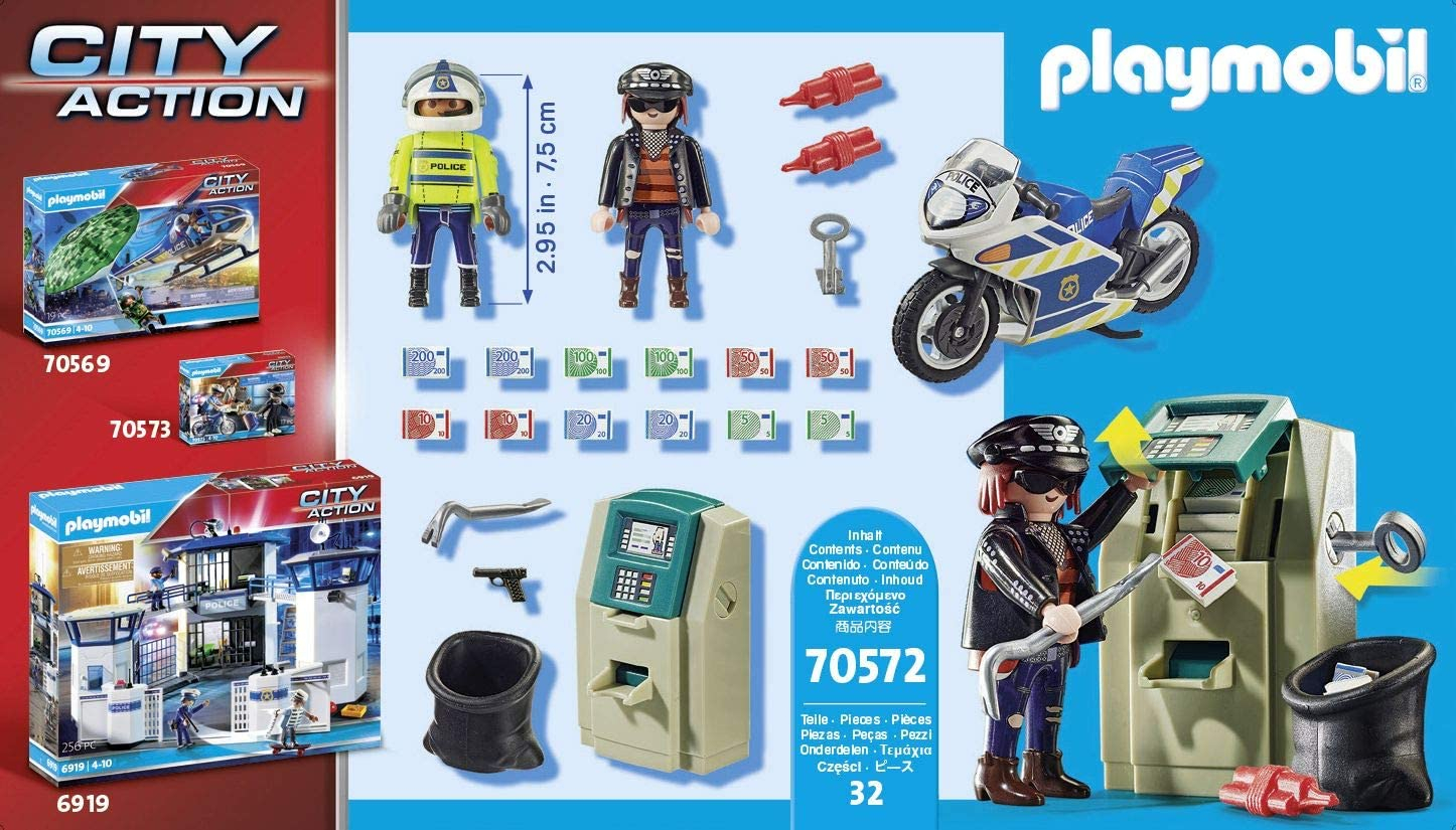Foto 5 pulgar | Persecución Del Ladrón De Bancos De Playmobil - Venta Internacional.