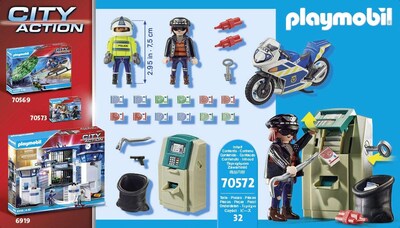 Foto 4 | Persecución Del Ladrón De Bancos De Playmobil - Venta Internacional.