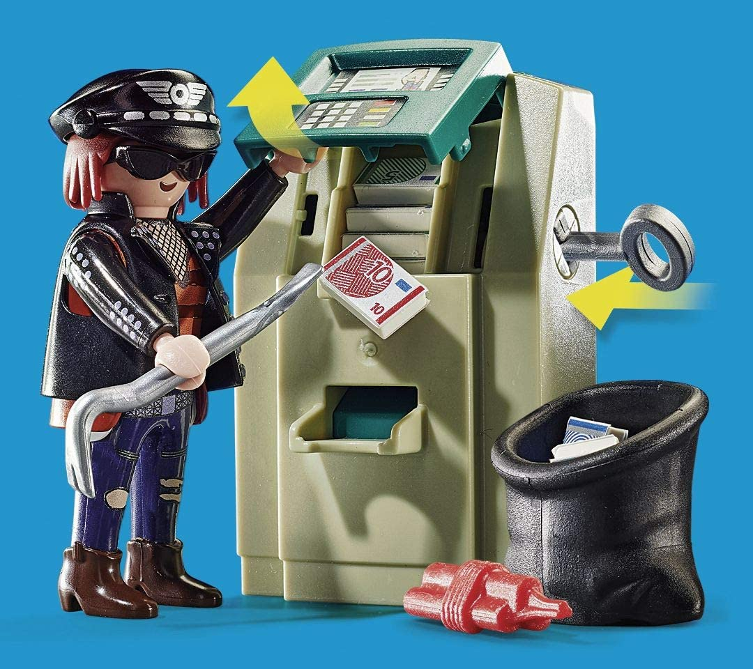Foto 6 pulgar | Persecución Del Ladrón De Bancos De Playmobil - Venta Internacional.