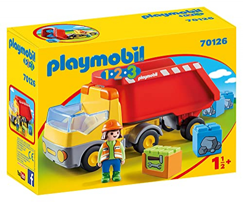 Foto 2 pulgar | Camión Volquete Playmobil 1.2.3 - Venta Internacional.