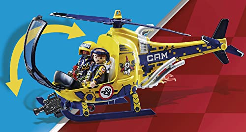 Foto 6 pulgar | Helicóptero Playmobil Air Stunt Show Con Equipo De Filmación - Venta Internacional.