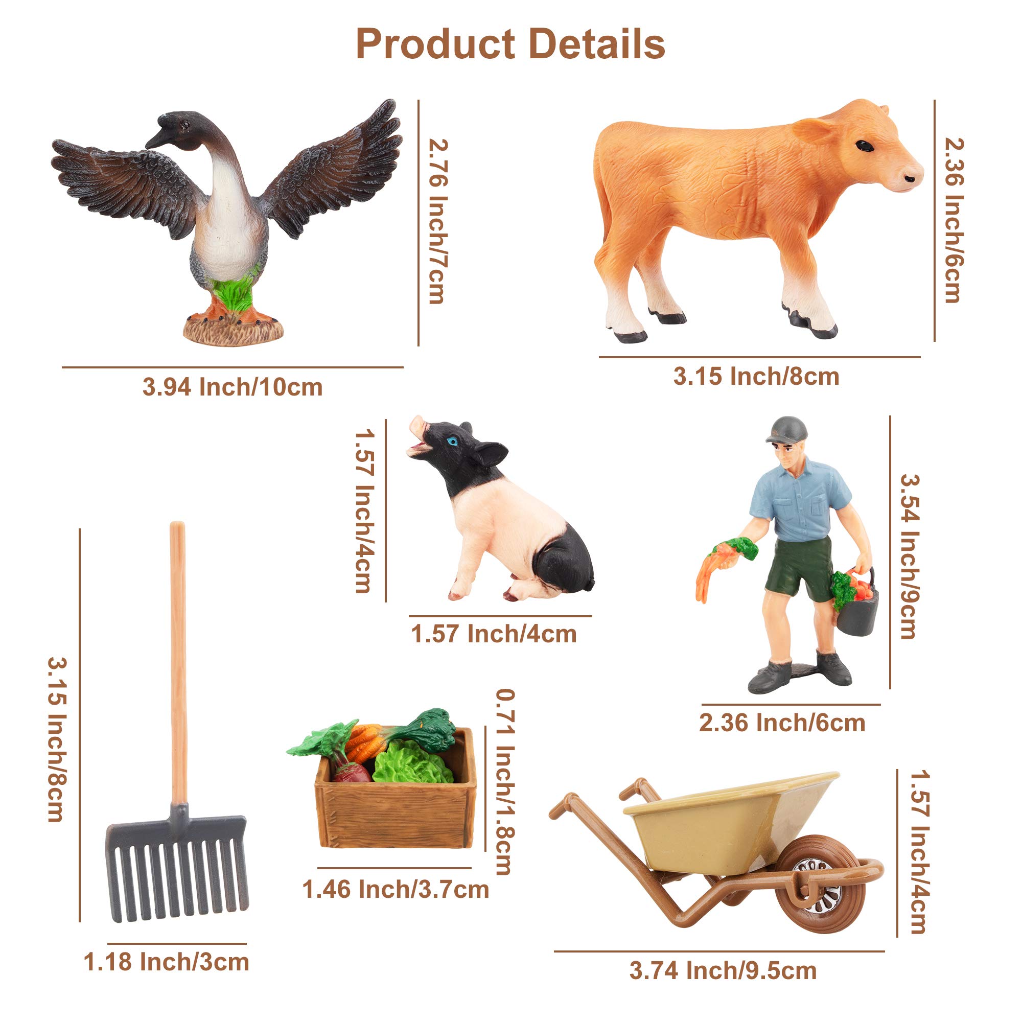 Foto 4 | Figuras De Animales De Granja Toymany, 54 Unidades, Con Barn House Kids - Venta Internacional.