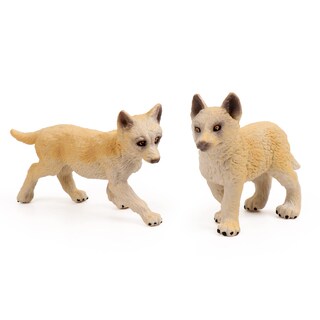 Foto 2 | Set De Figuras De Juguete Restcloud Wolf Cub Baby Wolves Animals X8 - Venta Internacional.