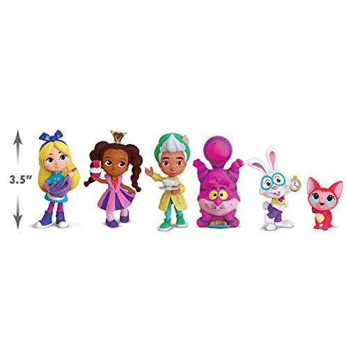 Foto 5 pulgar | Figuras Alice's Wonderland Bakery Friends Disney Junior 6 Piezas - Venta Internacional