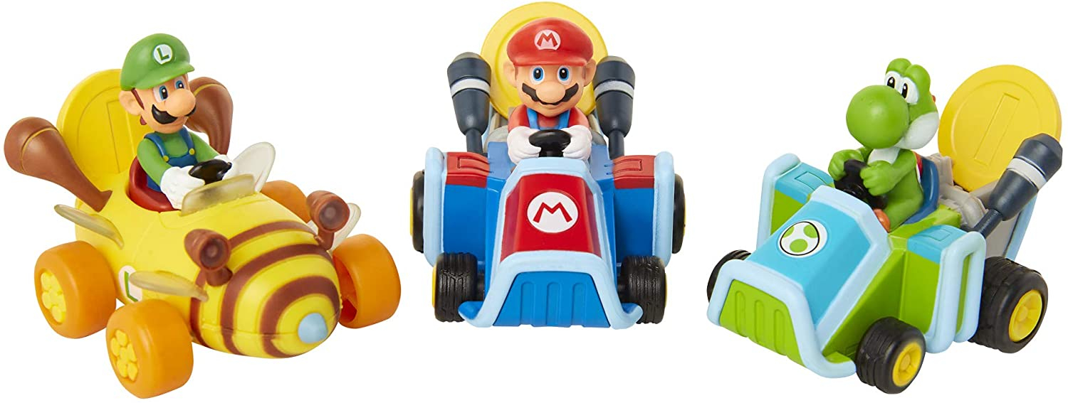 Juego De Vehículos Super Mario Coin Racers Cars, Paquete De  - Venta Internacional.