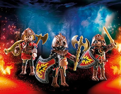 Foto 2 | Playmobil 70672 Novelmore Set De 3 Burnham Raiders, Multicol - Venta Internacional.