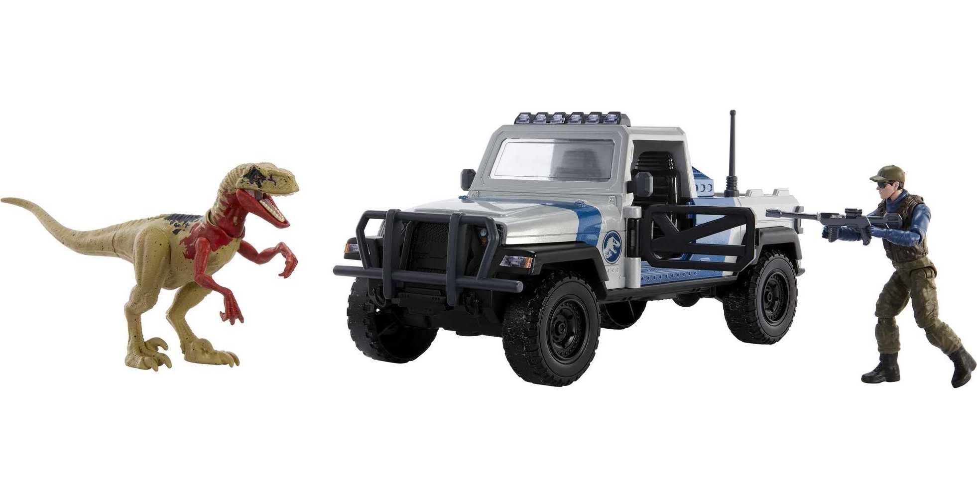 Foto 2 pulgar | Camión Toy Mattel Jurassic World Search 'n Smash Con Atrociraptor - Venta Internacional.