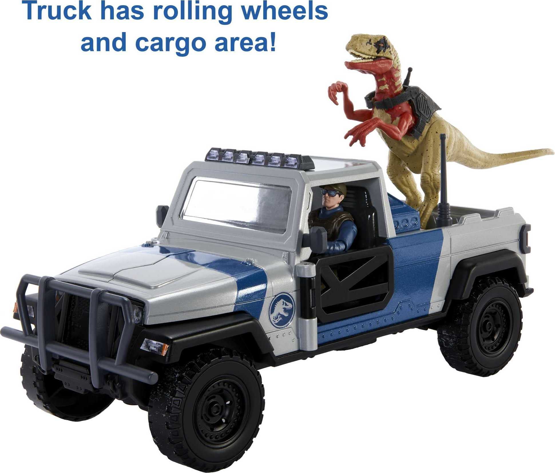 Foto 4 | Camión Toy Mattel Jurassic World Search 'n Smash Con Atrociraptor - Venta Internacional.