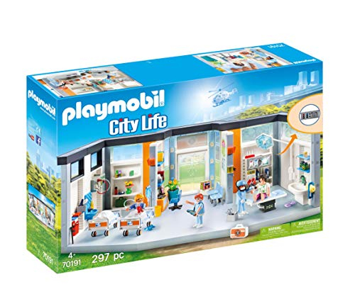 Foto 2 pulgar | Playmobil Amueblada Con Ala De Hospital Con 4 Figuras Para Niños Y Más De 4 Años - Venta Internacional.
