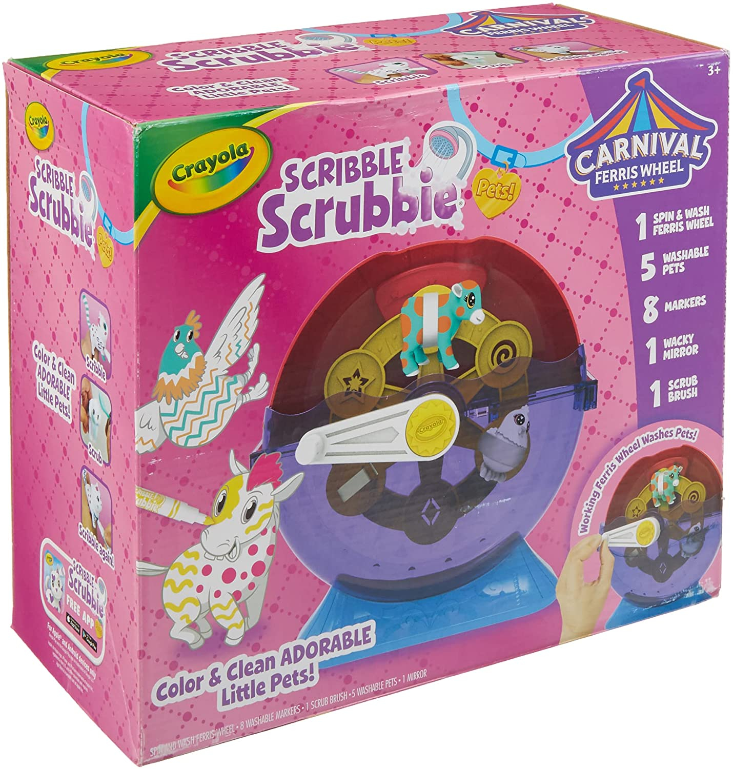 Set De Juego Scribble Scrubbie Pets, Juguete Para Niños, De 3 A 6 Años - Venta Internacional.