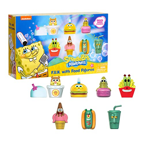 Foto 2 pulgar | Juego De Figuras Fun With Food De Bob Esponja, Exclusivo De  - Venta Internacional.